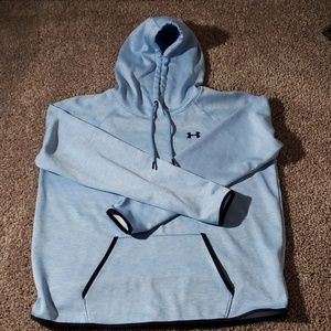 Under armor blue in black never worn